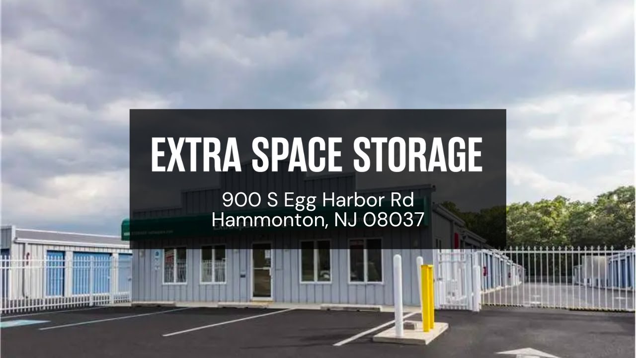 Storage Units in Hammonton, NJ on S Egg Harbor Rd Extra Space Storage YouTube