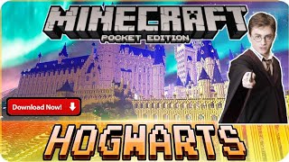 How to Download Harry Potter Hogwarts Map In Minecraft PE || By Blackdart Gaming || Hogwarts Map screenshot 3