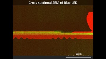 [Electronics] Cross-sectional SEM of Blue LED