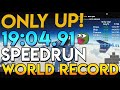 Only Up Speedrun in 19:04 (Former World Record) 🇺🇲