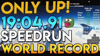 Only Up Speedrun in 19:04 (Former World Record) 🇺🇲