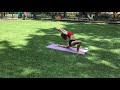 Yogic movement sequence