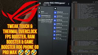 Gacor⚡️Tweak Fps Booster+Ram Booster+Game Booster ROG? Tweak Touch Responsive Terbaru No Delay/Lag screenshot 4