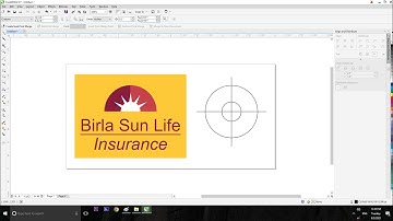 how to make birla Sun Life insurance logo Coreldraw #illustrator #coreldraw #photoshop #tutorial