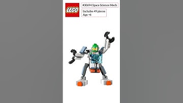 New Lego Set - #30694 Space Science Mech