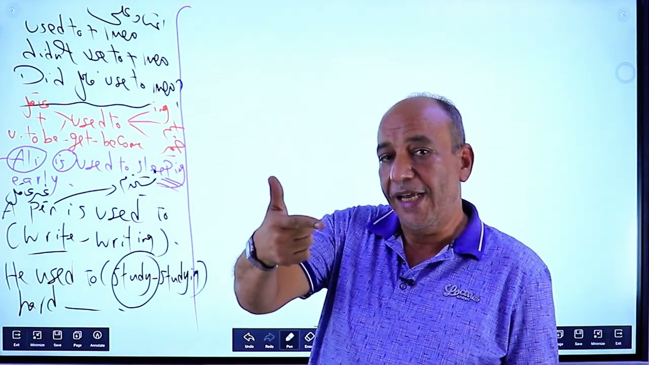 اسهل شرح زمن الماضي البسيط والماضي المستمر | إنجليزي أولى ثانوي 2026 المنهج الجديد