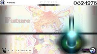 【Cytus Chapter IV】Future World - KillerBlood (Hard Million Master Gameplay)