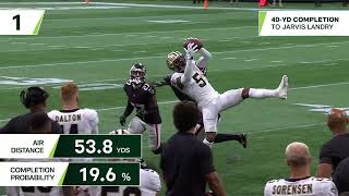 Next Gen Stats: Jameis Winston's 3 Most Improbable Completions | Week 1