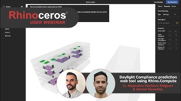 Rhino User Webinar: Daylight Compliance prediction web tool using Rhino.Compute