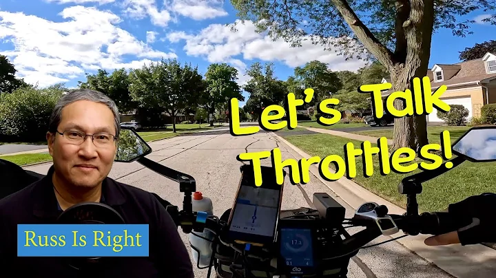 Let's Compare Throttle Types - Plus Changing Out Bike Inner Tubes For My Neighbor!