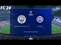 Manchester City vs Inter Milan | UEFA Champions League | EA FC 24 |