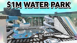 BUILDING A $1M WINTER WATER PARK IN BLOXBURG