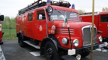 IFA S4000-1 FEUERWEHR OLDTIMER DDR WERDAU FIRE TRUCK CLASSIC EAST GERMANY