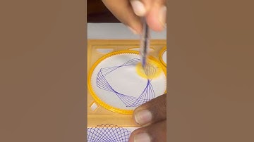 Mesmerizing Spirograph Art ✨ | Satisfying Drawing Video 🎨 | Arte Hipnótico de Espirógrafo