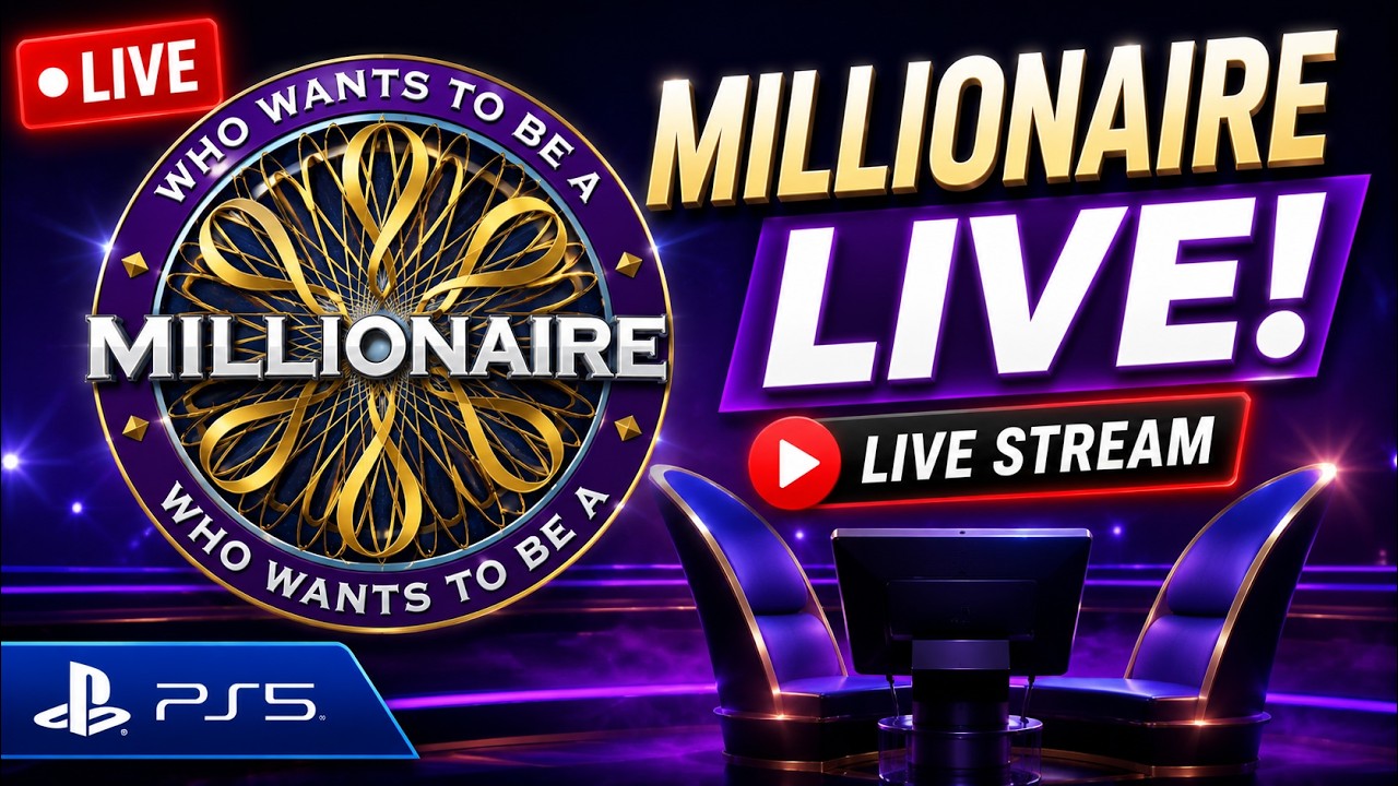 🔴 LIVE: Who Wants to Be a Millionaire? on PS5 💰 | Can I Win £1 Million? #ep6