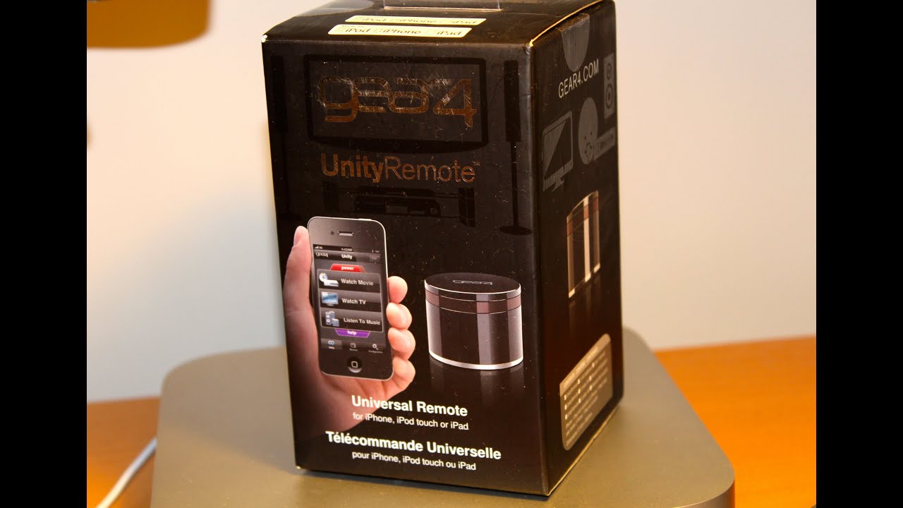 iPhone TV Remote: Unboxing (Gear4 Unity)