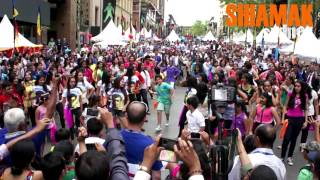 SHIAMAK HCA Diwali Flash Mob Martin Place