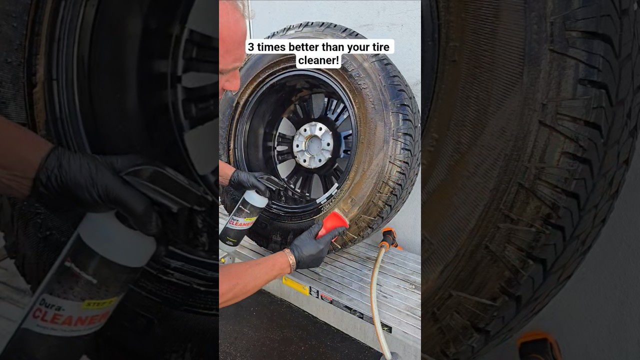 Лучший очиститель шин на планете! Dura-coating.com
