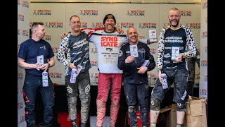 On the podium with Peaty! National Downhill Series 2024 Round 1  Rheola