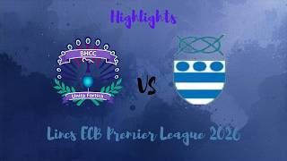 BBH CC 1st vs Bourne CC 1st XI - Lincs ECB Premier League 2026 (HIGHLIGHTS)