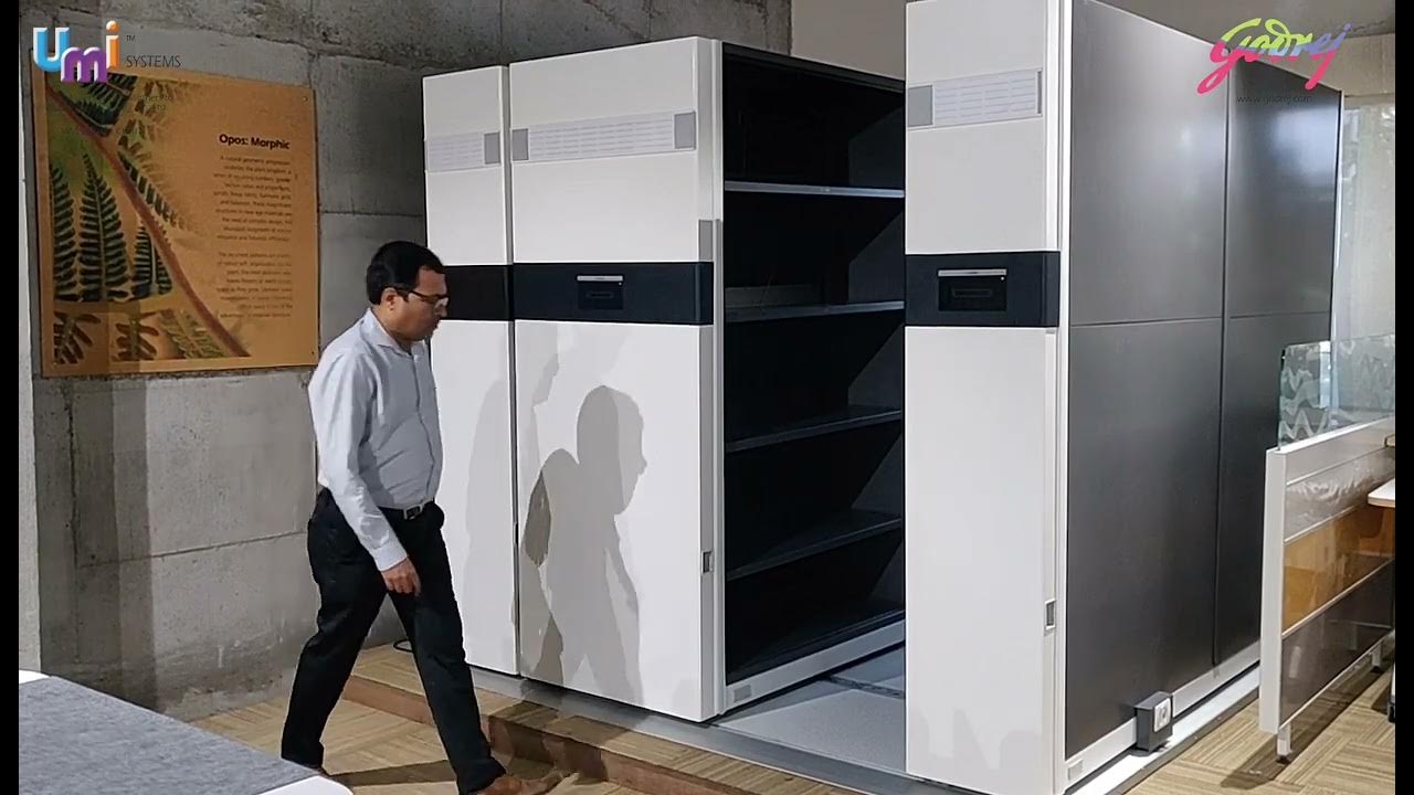 Godrej Optimizer Plus Power drive smart storage compactor YouTube