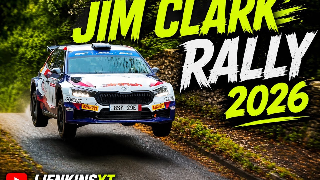 Close Call Rally Car Racing JIM CLARK RALLY 2026 JUMPS ,SIDEWAYS , close calls HIGHLIGHTS - YouTube