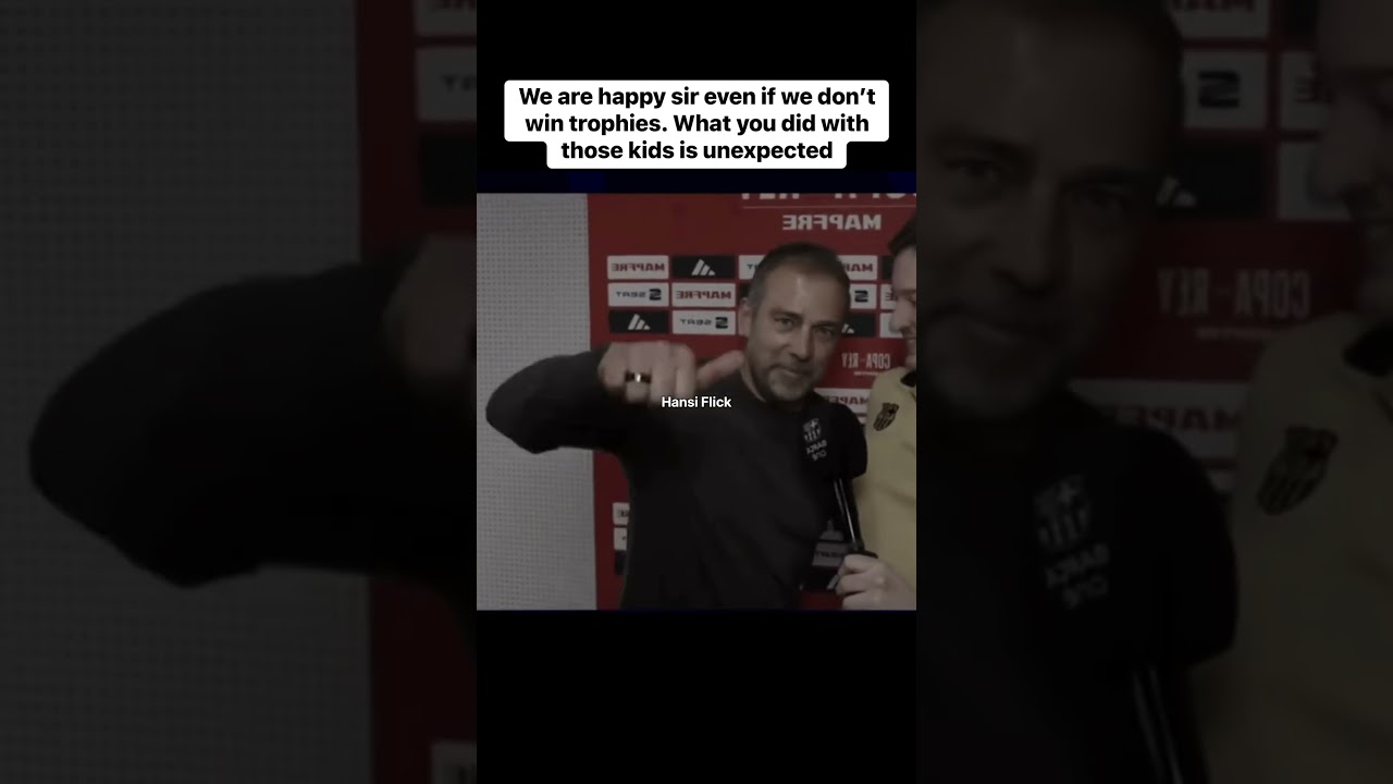 Man I love Hansi Flick🥹💙❤️ 