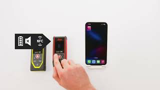 Leica DISTO D2 D2G X1   How to use Bluetooth and NFC connectivity with iOS
