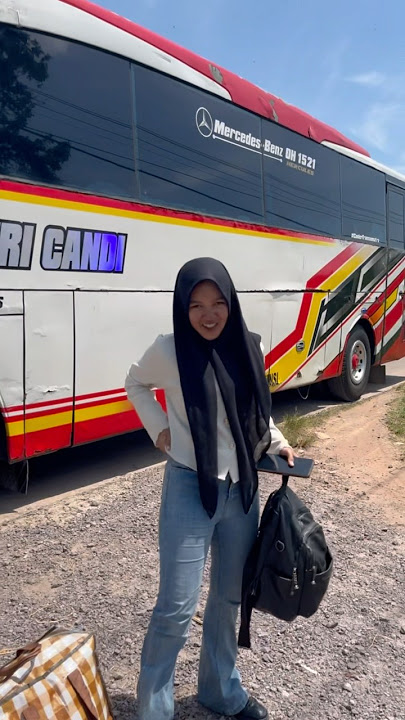 BI CITUL DARI TANGGERANG NAIK BUS TELOLET #minivlog #hiburanshorts #anakdesa #vlog