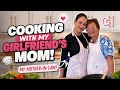 COOKING WITH MY MOTHER-IN-LAW FOR THE FIRST TIME!!!