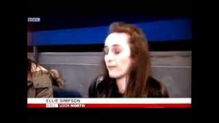 Ellie Simpson, founder and creator of CP Teens UK, on BBC Look North (Yorkshire)