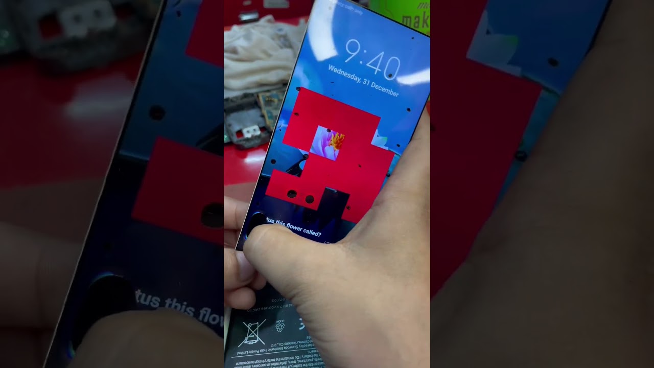 How to Remove Display Black Spot | How to Repair Display Dead Pixel / vishal mobile