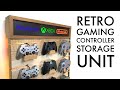 DIY Video Game Controllers Storage Rack - Pallet Wood Project