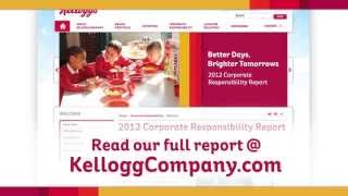 Kellogg 2012 Corporate Responsibility Report Overview