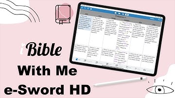 e Sword HD for iPad Tour | iBible