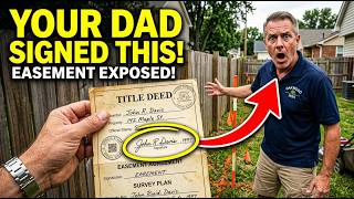 HOA president thought he owned the easement behind my house — #hoarevenge #hoastories