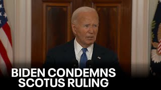 Biden says Supreme Court ruling on immunity means 'no limits' on presidential actions