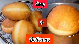 No mixer||Best Nigerian donuts Recipe |Pillow Doughnut Recipe screenshot 1