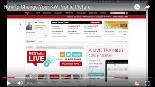 How to Change Your KW Profile PIcture