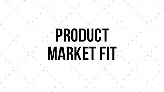 Product Market Fit (PMF) by Rahul Vohra