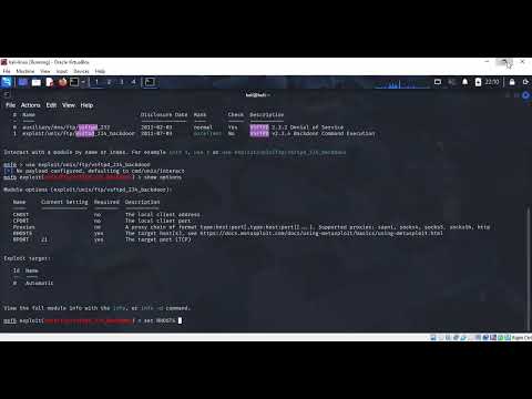 Exploiting FTP vsftpd 2.3.4 Backdoor | Ethical Hacking Demo @Uni_Tech-ICT