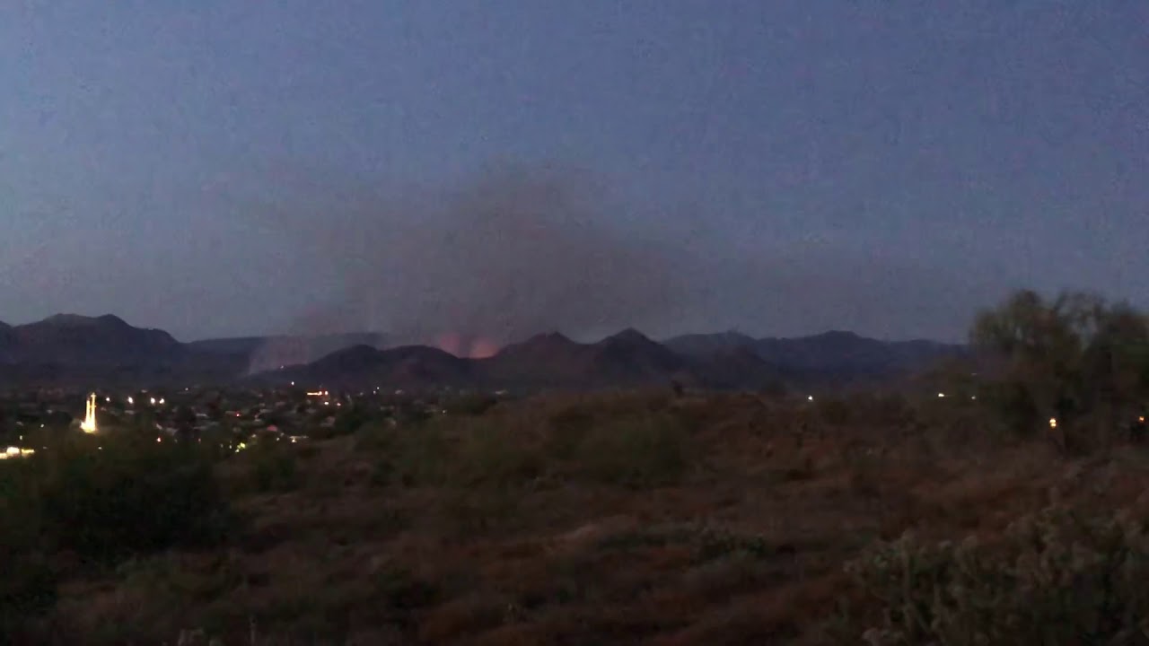 Fire cave creek YouTube