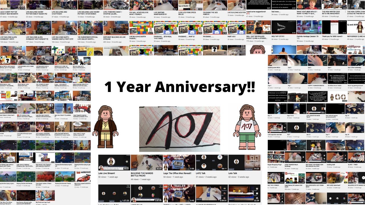 1 Year Anniversary On Youtube Special!!! - YouTube