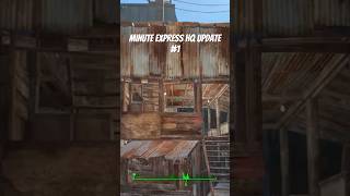 Minute Express HQ - Update #1 - Fallout 4 Build - Vanilla No Mods #fallout #fallout4