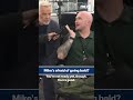 Mike is afraid of going bald?