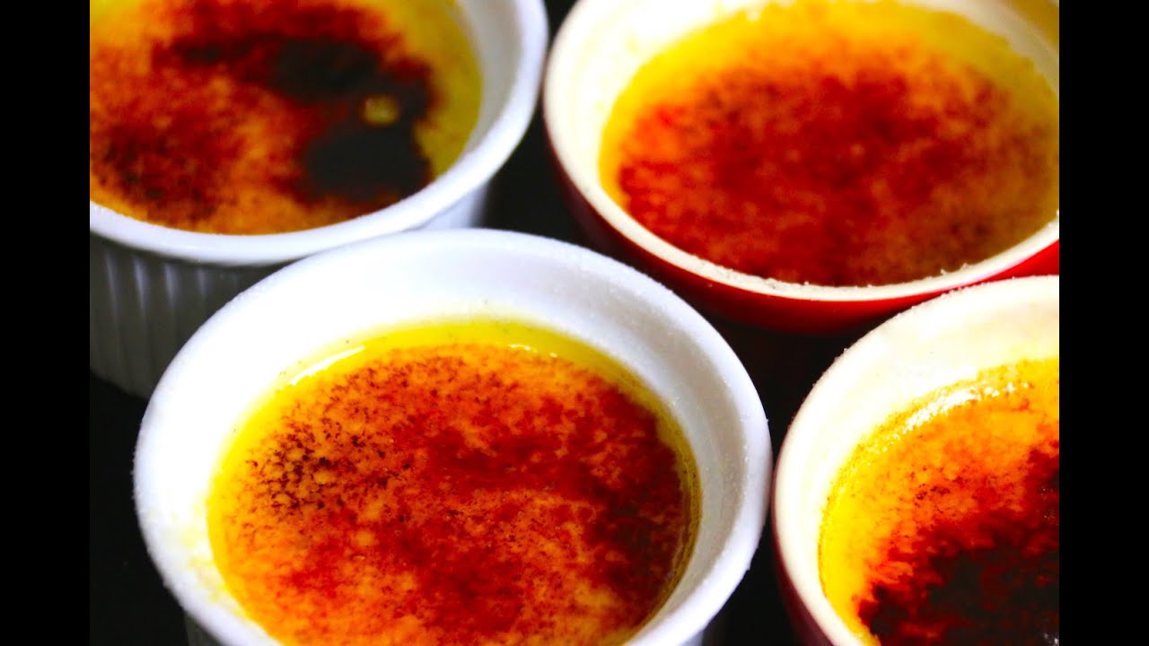 Sous Vide Crème Brûlée