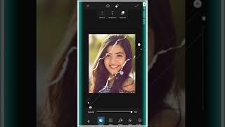 30 Sec Picsart Editing | Creative Photo Editing In Picsart | Rashmika M. Photo Editing | #short screenshot 5