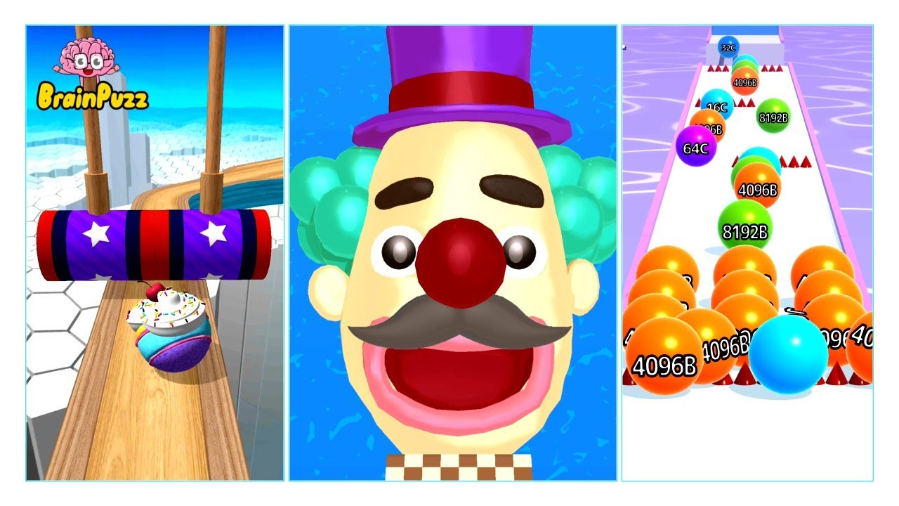 Sandwich Runner 🍔 Going Balls 🏀 Ball Run 2048 Infinity Mode 🎱 Best Satisfying Mobile Games Playing