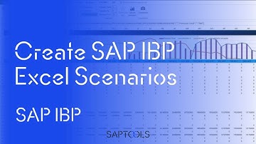 How to create IBP Excel Scenarios - Video Tutorial