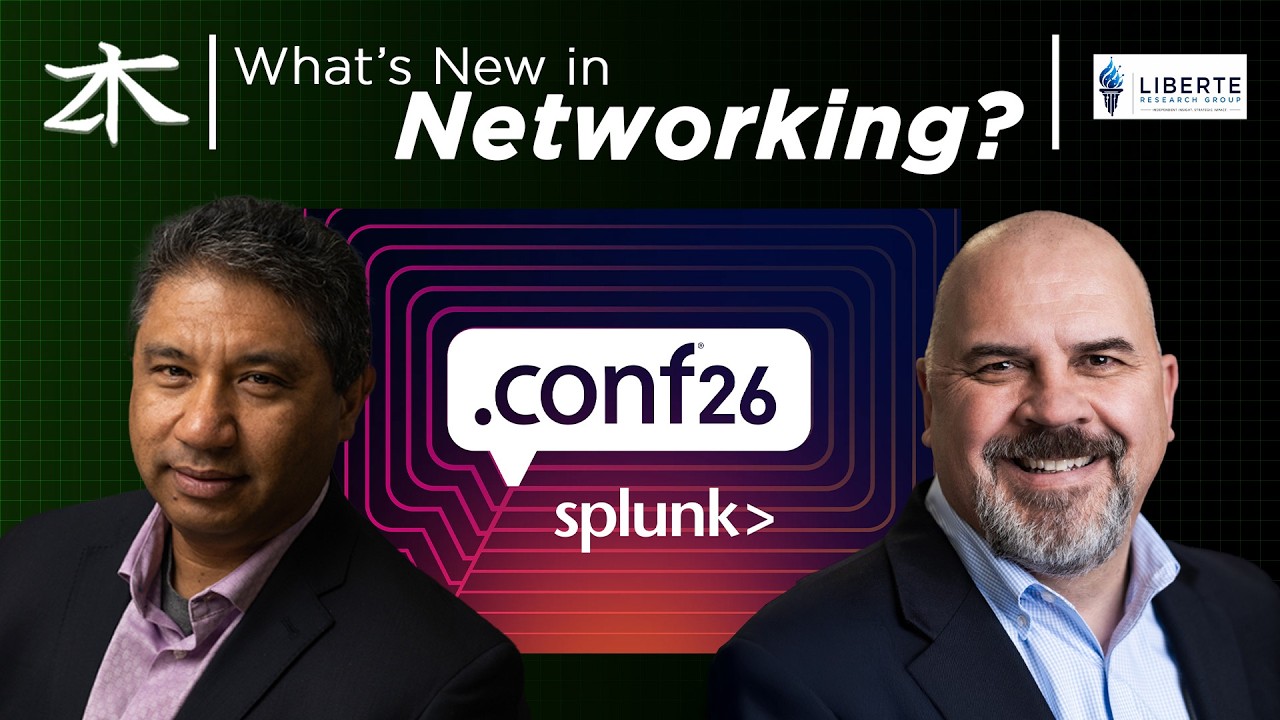 What’s happening with the Cisco and Splunk integration after their massive $28B acquisition? In this episode of What's New in Networking, industry analysts Zeus Kerravala (ZK Research) and Bob Laliberte (Liberte Research Group) recap their key takeaways live from the event in Denver. Zeus and Bob dive into the top 200+ innovations announced over the past year, addressing the critical role of trust, AI visibility, and cross-domain governance in enterprise IT. Key Topics Covered:0:00 - Live from Denver: Did the show exceed expectations? 2:15 - Tokenomics Optimization: Tracking AI agent usage, LLM costs, and open-weight models. 4:21 - Network Intelligence Application: Bridging Cisco and Splunk data. 5:18 - Cisco Data Fabric & Hybrid Cloud Integrations (AWS, Snowflake). 6:00 - Splunk on Cisco AI Pod with NVIDIA: Private cloud & sovereign AI deployment. 7:04 - Go-to-Market Challenges: Hardware channels, new buying centers, and sales execution. 9:17 - Is 1 + 1 = 3? Analyzing the long-term value of the combined tech stack. @Splunkofficial @Cisco #Cisco #Splunk #AI Governance #Observability #Networking #EnterpriseTech #AgenticAI
